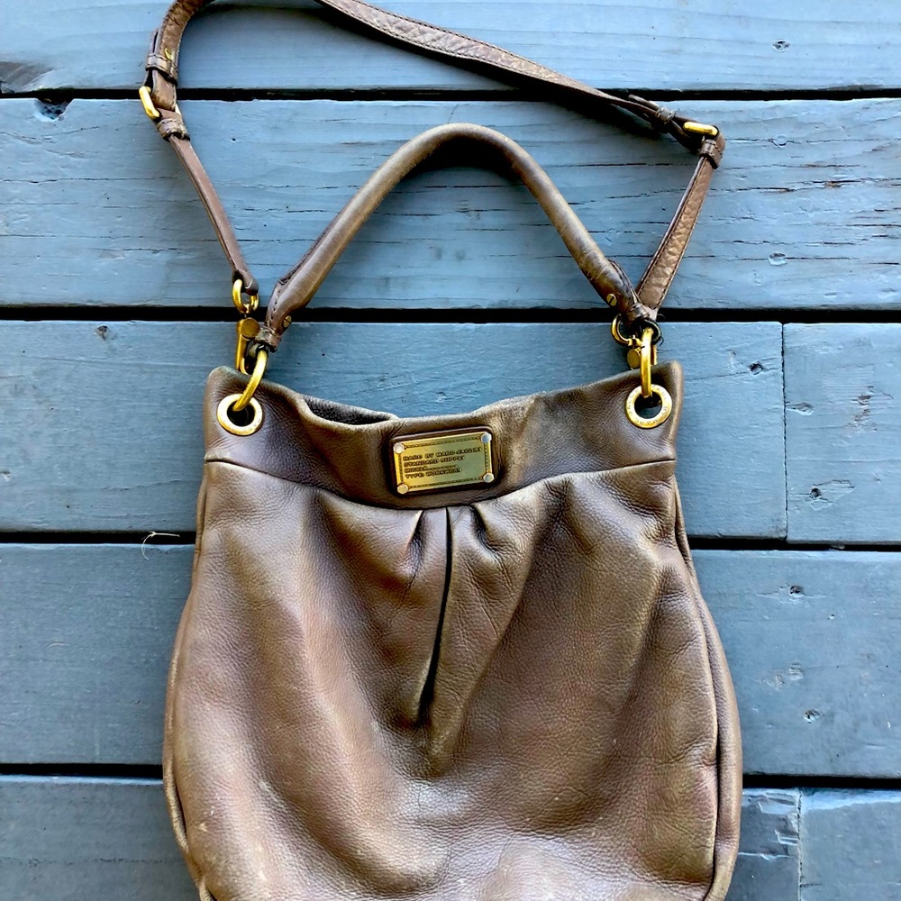 Brown Marc by Marc Jacobs hobo bag.